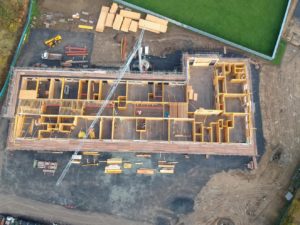 Lowfield Timber Frame School Build