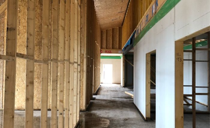 Timber frame eco school