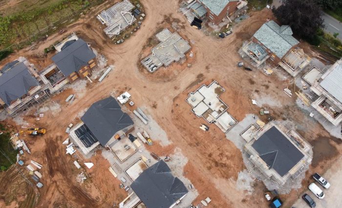 New housing in timber frame