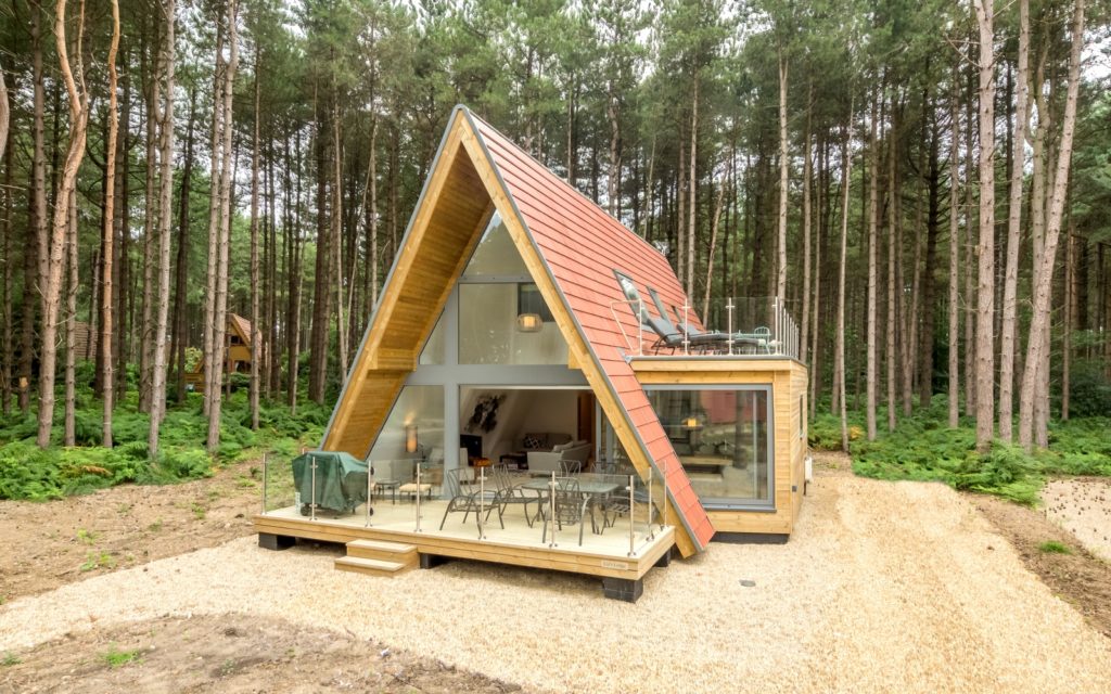 A Frame Lodge Prism Cabin