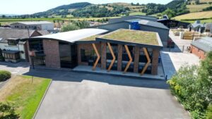 ariel image of sj roberts group offices